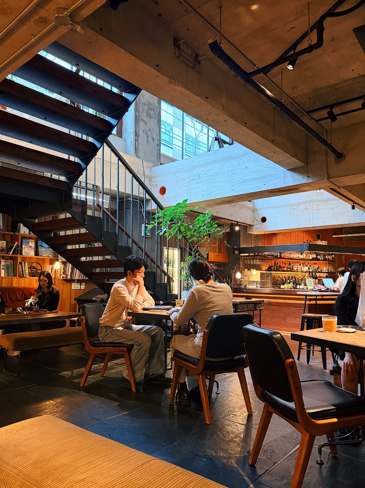 After a lot of walking, I chilled in the basement of Berth coffee as I was walking back to our hotel